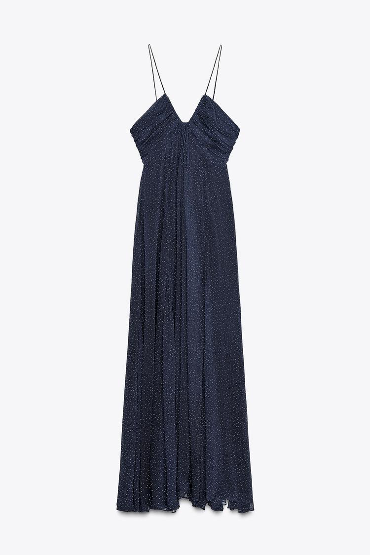 VIOLETA - VESTIDO LARGO DE TIRANTES FINOS