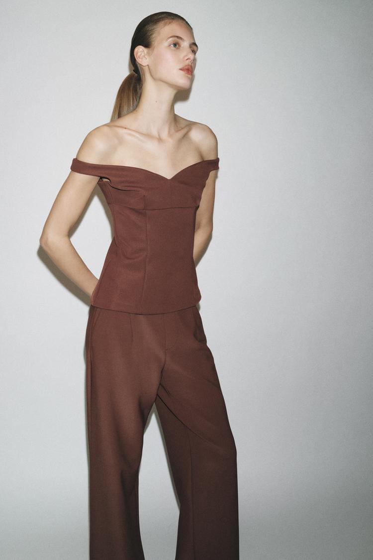 YASMINA - CONJUNTO TOP Y PANTALÓN