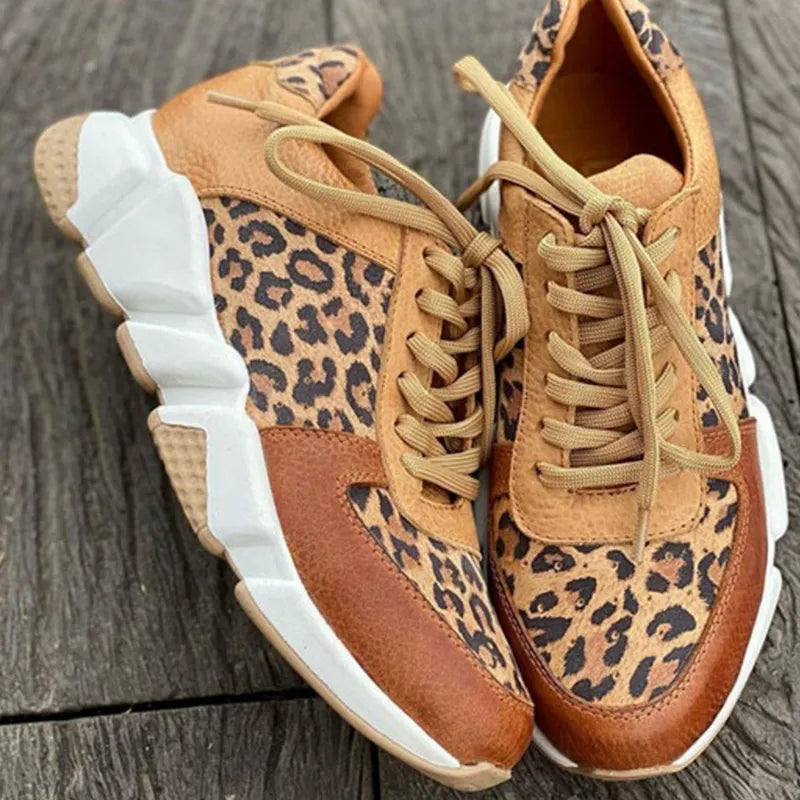 NOA - ZAPATILLAS ESTILO LEOPARDO