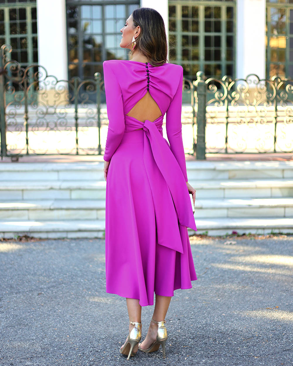 VERÓNICA - CONJUNTO DE BLUSA Y FALDA MIDI