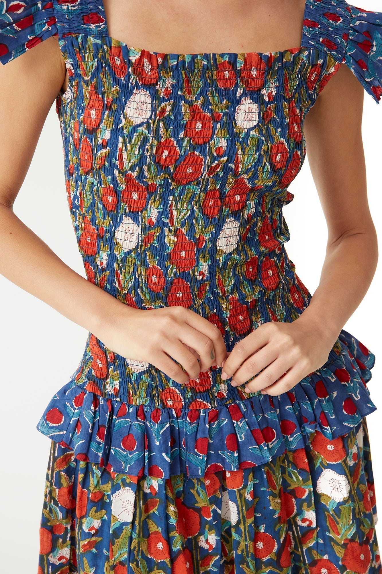 GEMMA - VESTIDO MIDI FLORAL