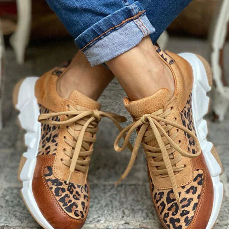 NOA - ZAPATILLAS ESTILO LEOPARDO