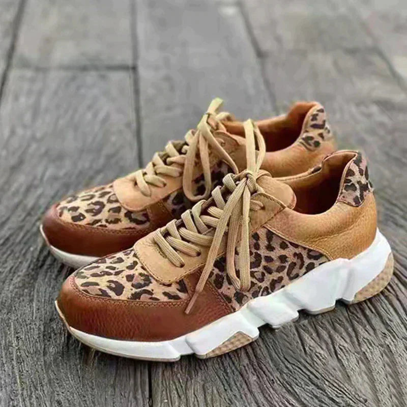 NOA - ZAPATILLAS ESTILO LEOPARDO