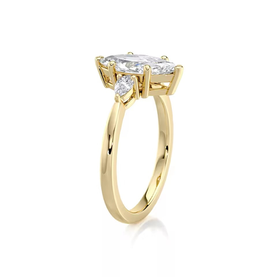 ADELA - ANILLO DE ORO CON DIAMANTES