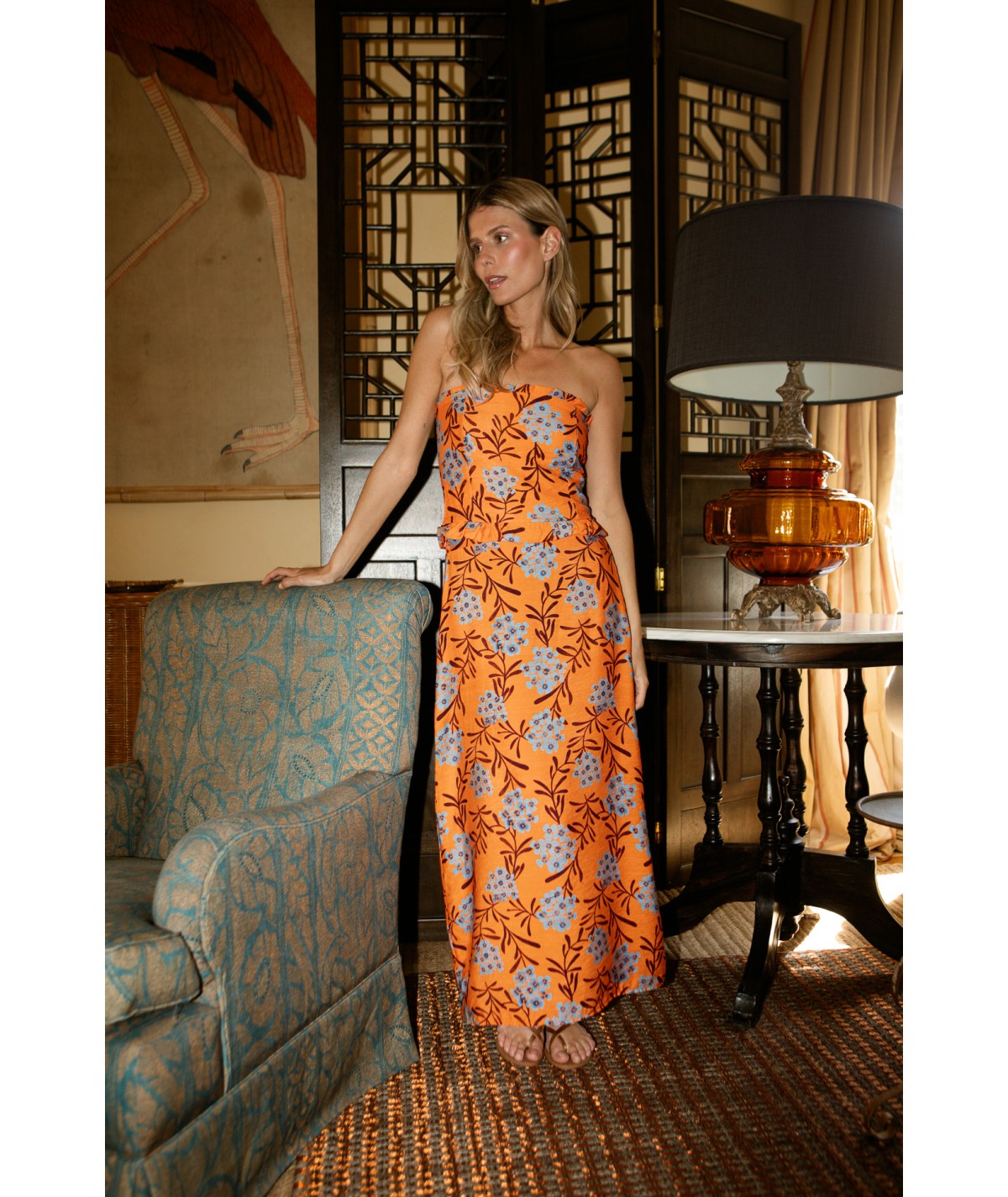 NANCY - CONJUNTO TOP Y FALDA