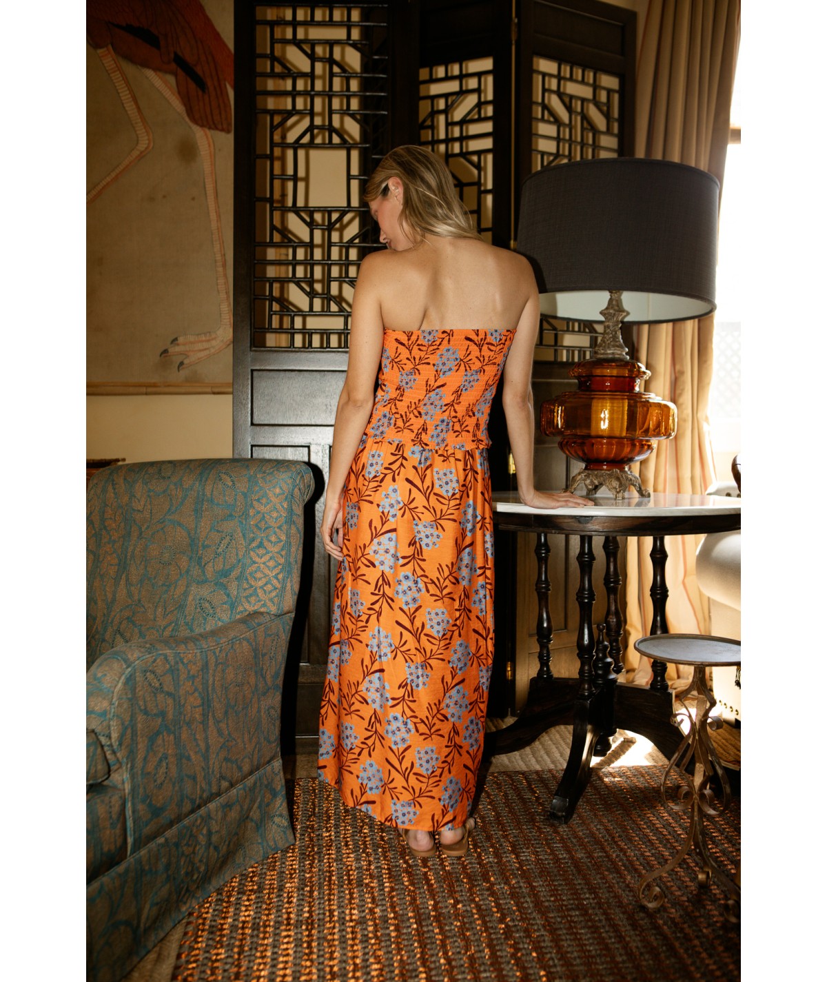 NANCY - CONJUNTO TOP Y FALDA