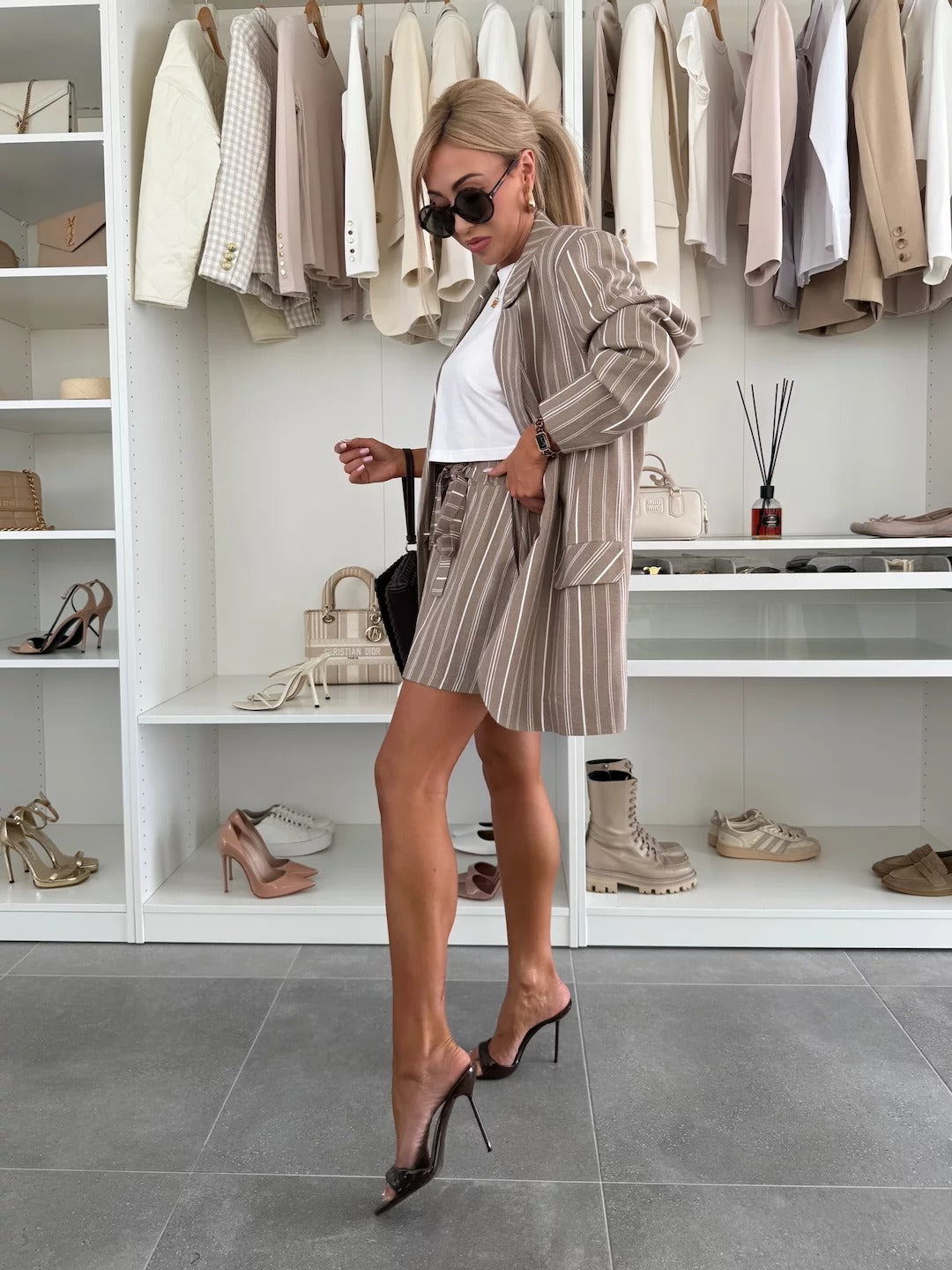 PALMIRA - CONJUNTO DE CHAQUETA Y BERMUDA
