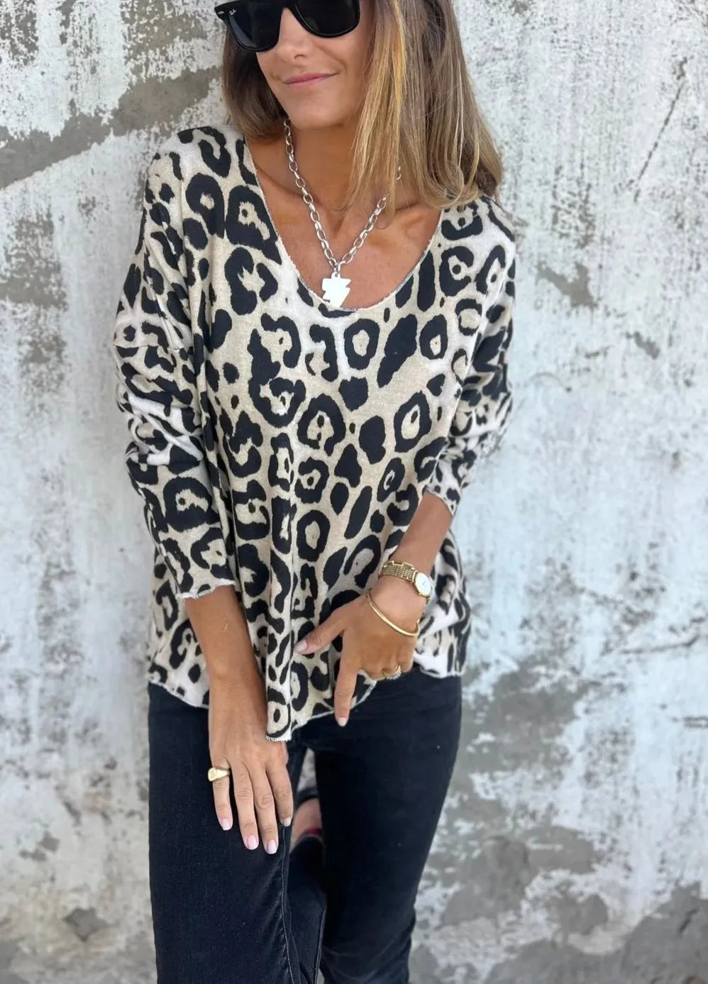 IVETTE - JERSEY ANIMAL PRINT