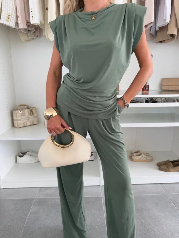 PETRA - CONJUNTO BLUSA Y PANTALÓN