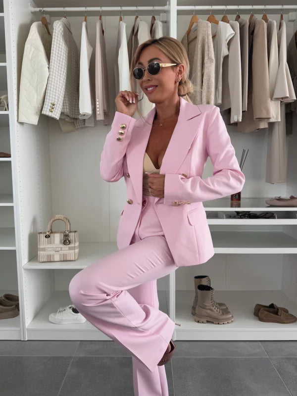 FÁTIMA - CONJUNTO DE BLAZER Y PANTALÓN