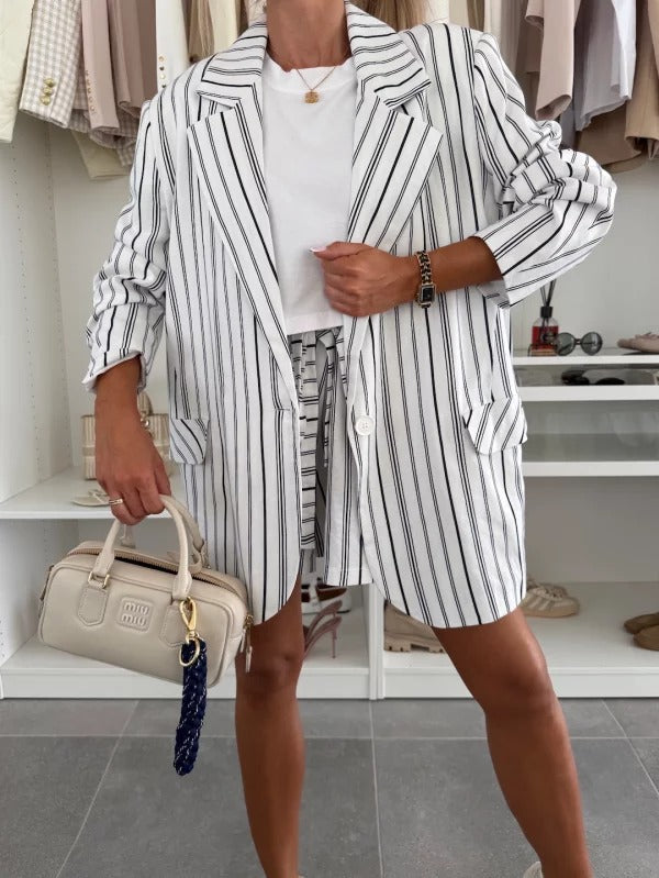 PALMIRA - CONJUNTO DE CHAQUETA Y BERMUDA