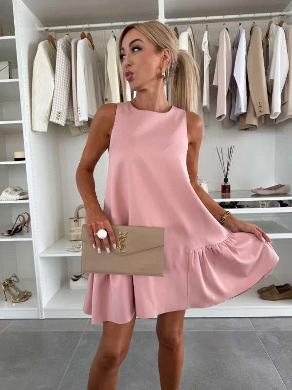 ZAHIRA - VESTIDO CORTO SIN MANGAS