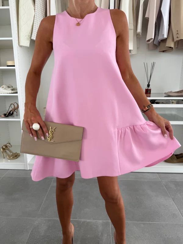 ZAHIRA - VESTIDO CORTO SIN MANGAS