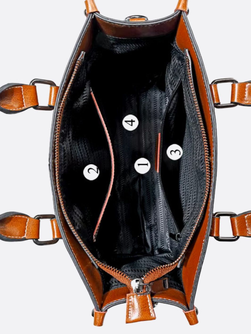 ROSA - BOLSO TOTE DE CUERO