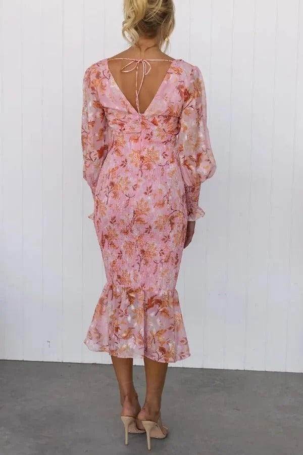 ALAZNE - VESTIDO CON ESTAMPADO FLORAL
