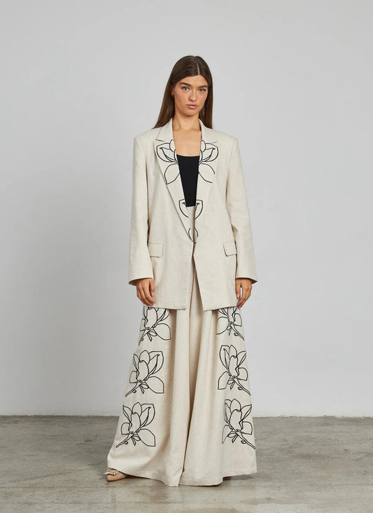 SERAFINA - CONJUNTO BLAZER Y PANTALÓN