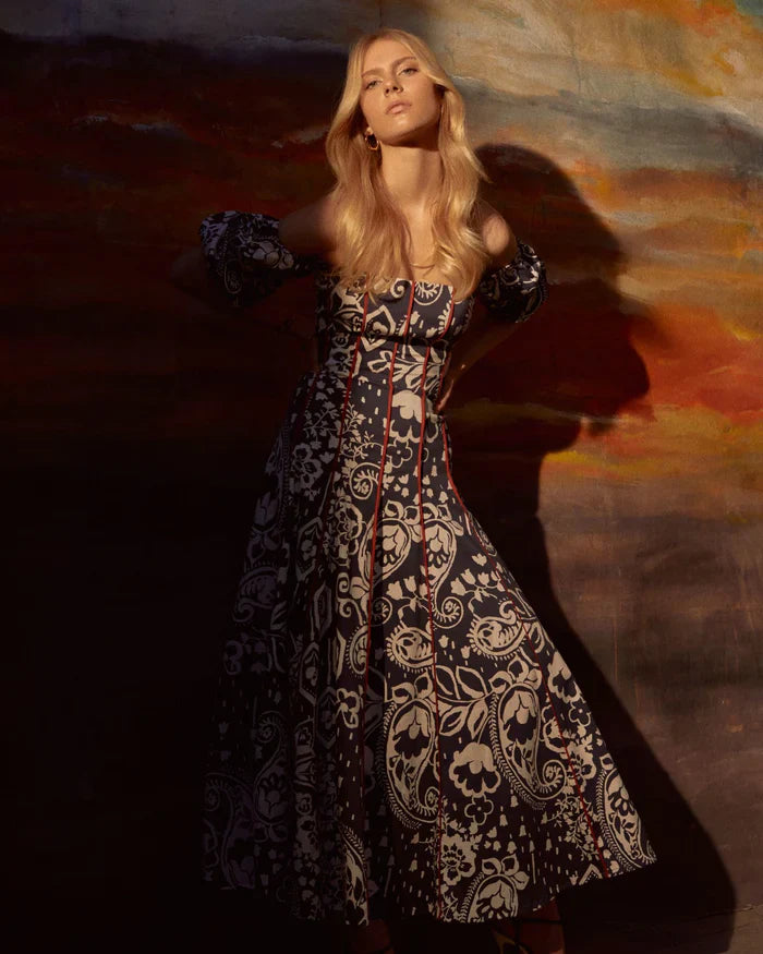 CLOE - VESTIDO CON ESTAMPADO DE FLORES