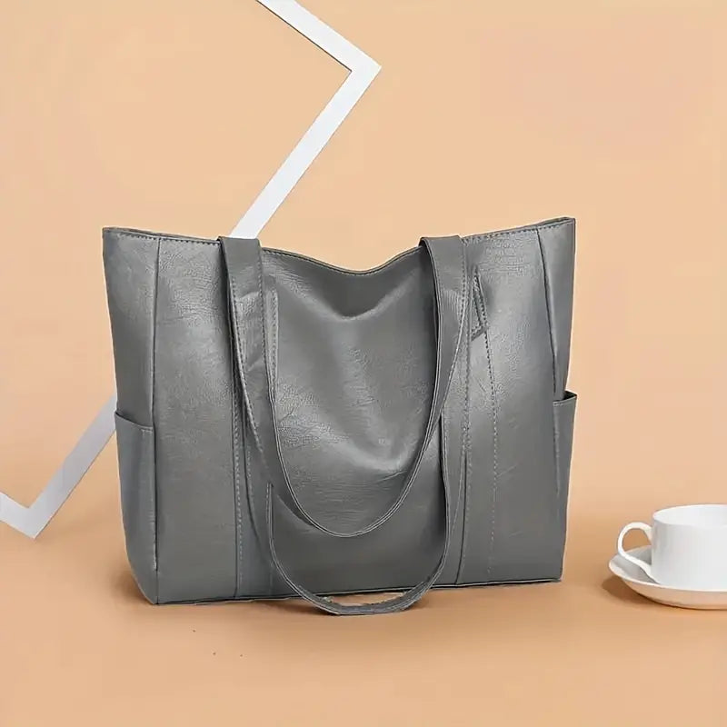 MÓNICA - BOLSO TOTE DE CUERO