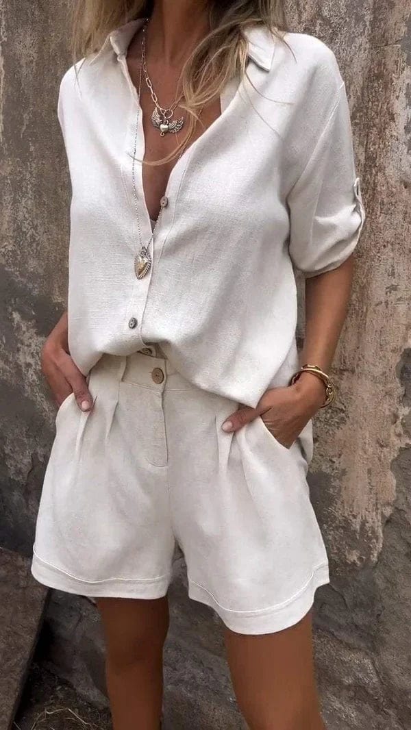 CAMELIA - CONJUNTO BLUSA Y SHORT