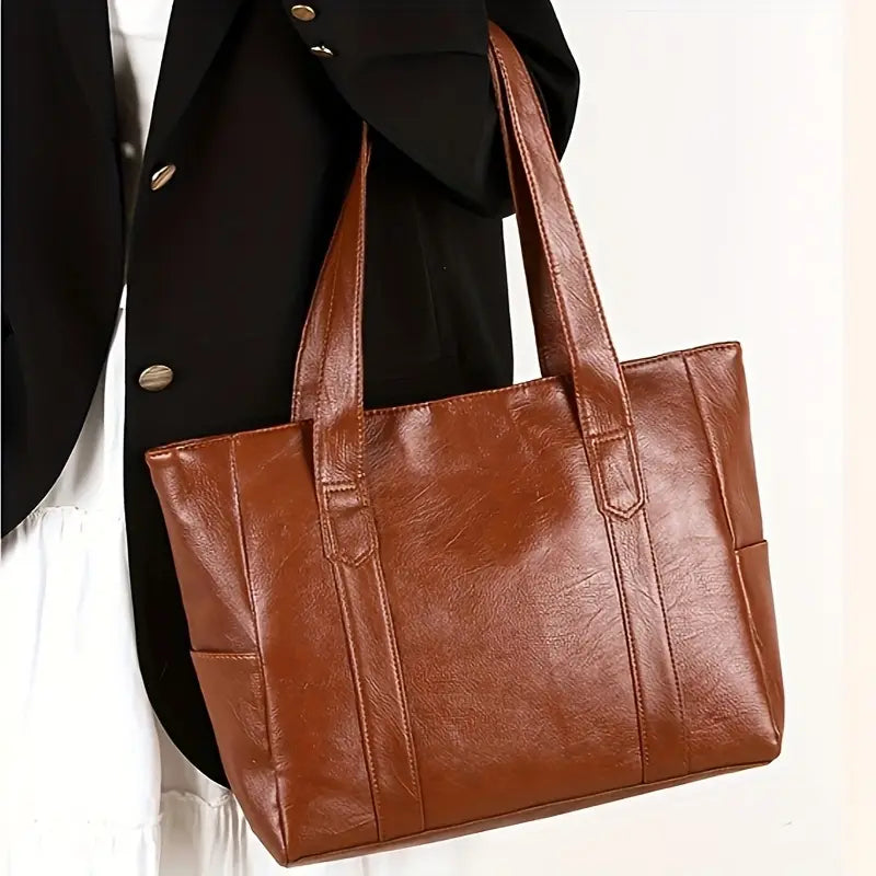 MÓNICA - BOLSO TOTE DE CUERO