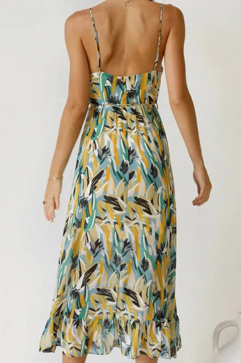FRIDA - VESTIDO ESTAMPADO CON TIRANTES