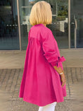 ONA - CHAQUETA LARGA CON BOTONES