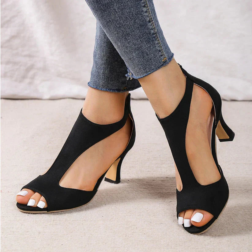 ZAIDA - SANDALIAS DE TACÓN ELEGANTES