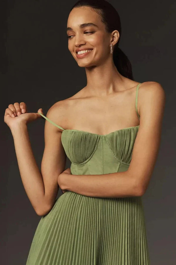 ENCARNI - VESTIDO MIDI ACAMPANADO