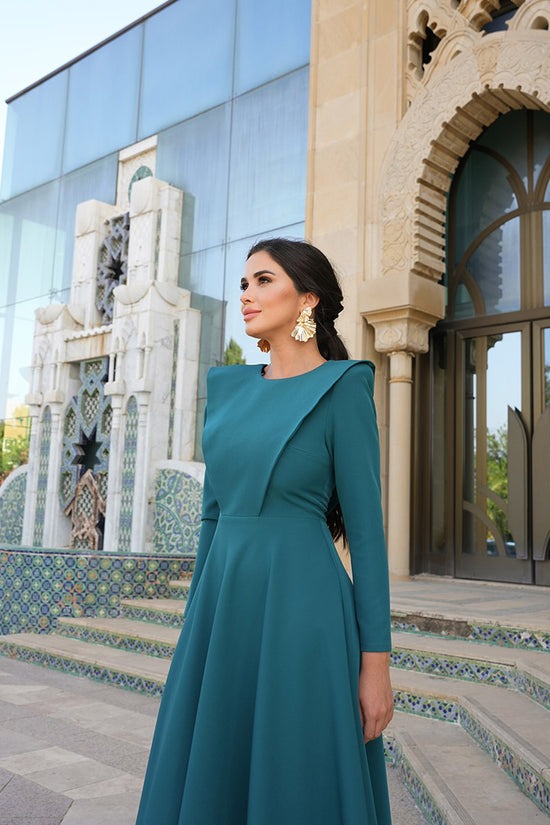 GRACIA - VESTIDO CON MANGAS LARGAS