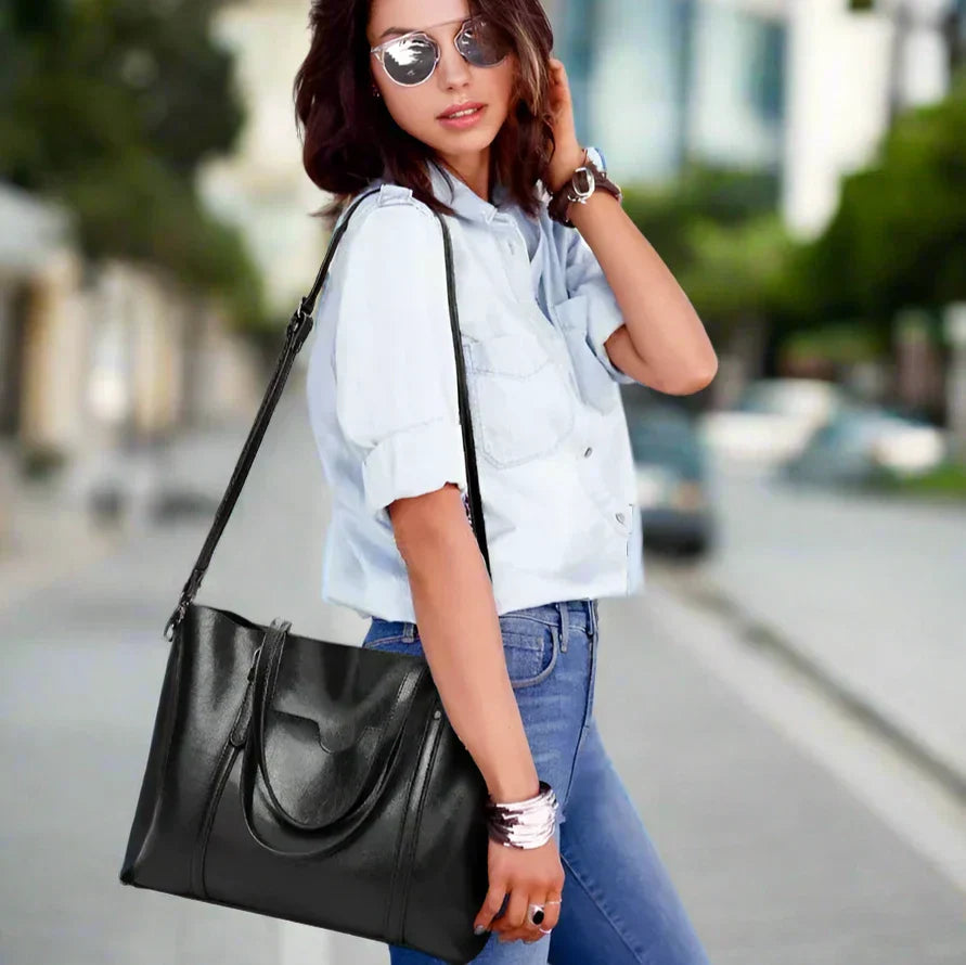 SUSANA - BOLSO TOTE DE CUERO