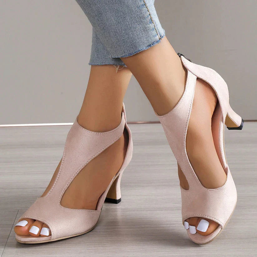 ZAIDA - SANDALIAS DE TACÓN ELEGANTES