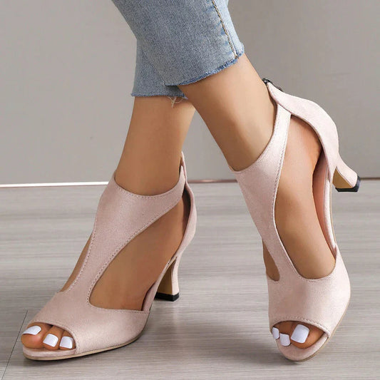 ZAIDA - SANDALIAS DE TACÓN ELEGANTES