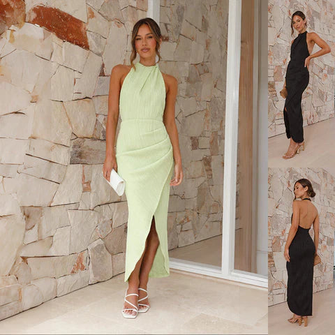 GENOVEVA - VESTIDO AJUSTADO SIN ESPALDA
