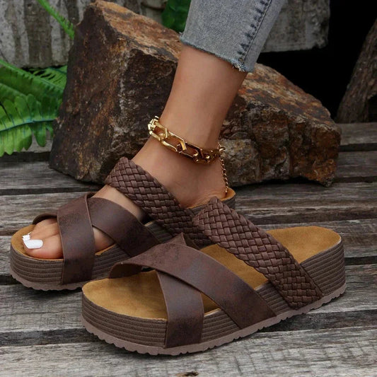 ESTRELLA - SANDALIAS CON PLATAFORMA