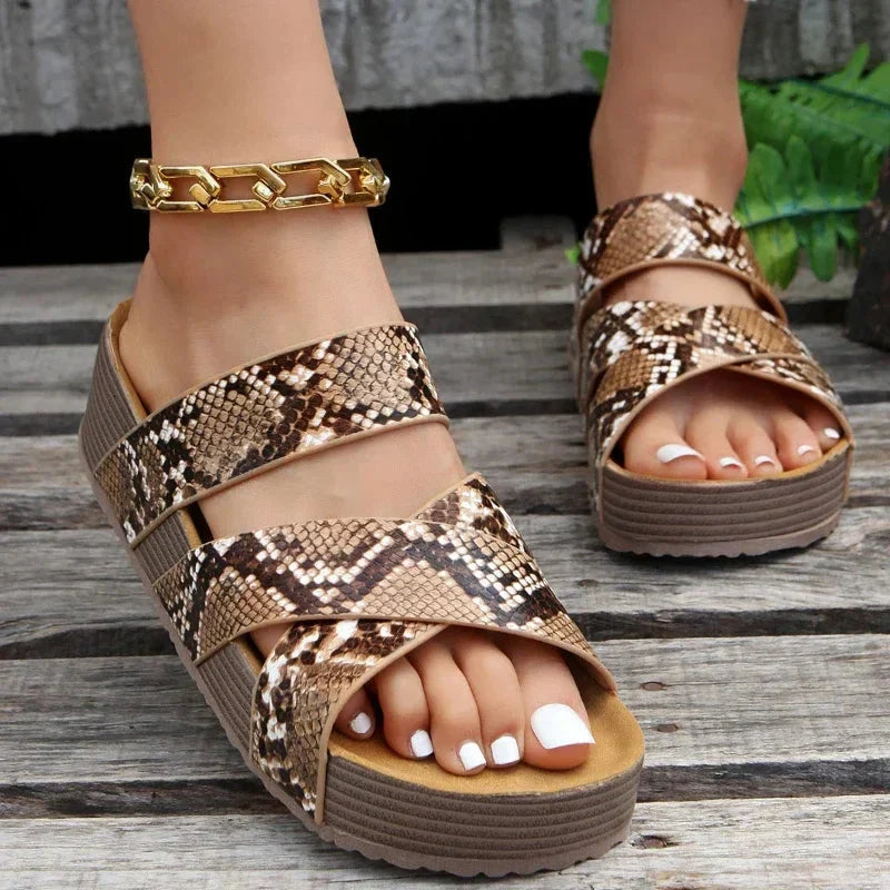 ESTRELLA - SANDALIAS CON PLATAFORMA