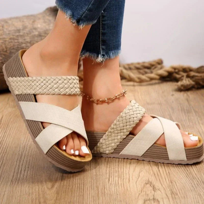 ESTRELLA - SANDALIAS CON PLATAFORMA