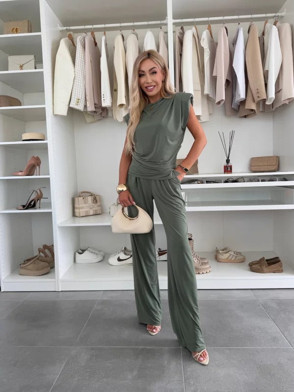 PETRA - CONJUNTO BLUSA Y PANTALÓN