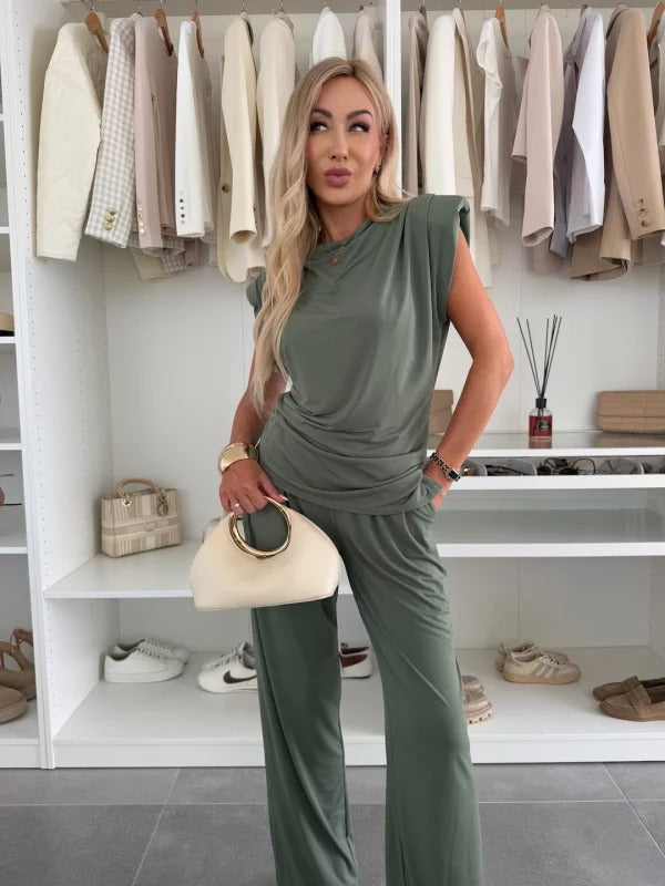 PETRA - CONJUNTO BLUSA Y PANTALÓN