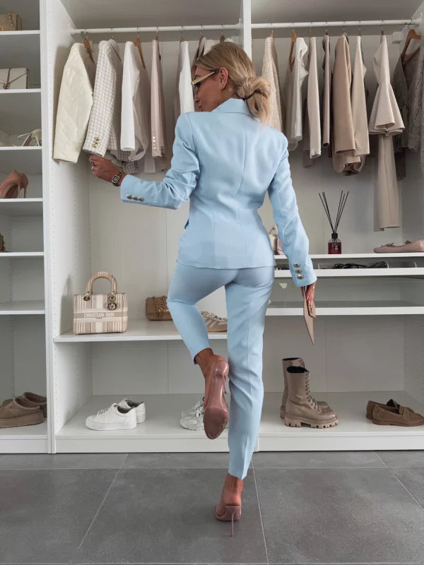 FÁTIMA - CONJUNTO DE BLAZER Y PANTALÓN
