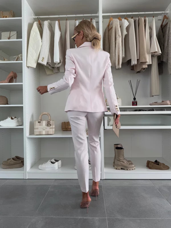 FÁTIMA - CONJUNTO DE BLAZER Y PANTALÓN