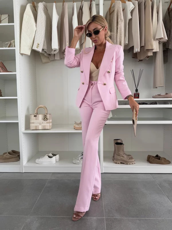 FÁTIMA - CONJUNTO DE BLAZER Y PANTALÓN