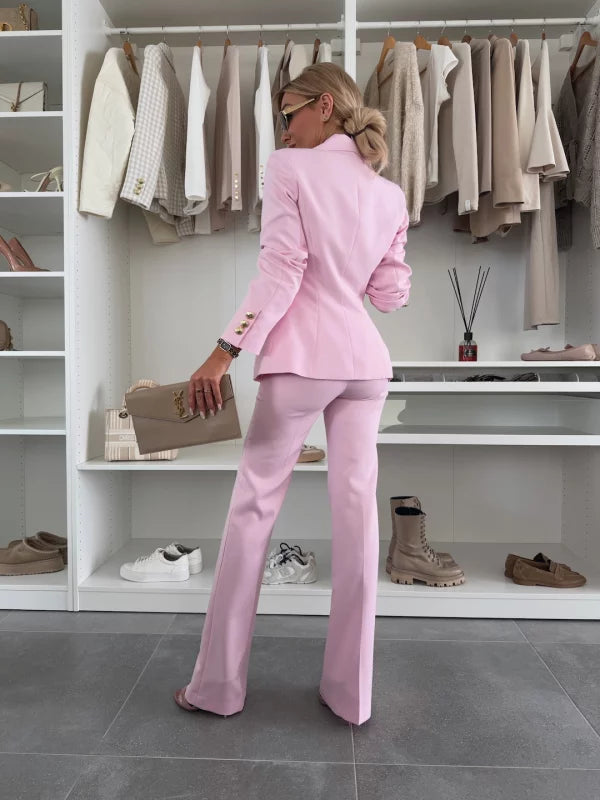 FÁTIMA - CONJUNTO DE BLAZER Y PANTALÓN