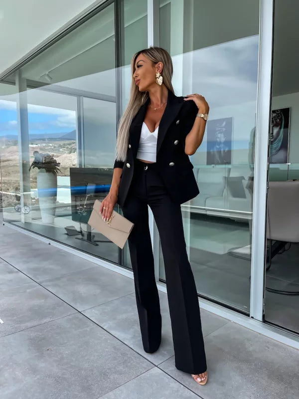 FÁTIMA - CONJUNTO DE BLAZER Y PANTALÓN