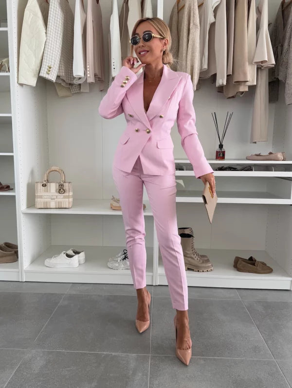 FÁTIMA - CONJUNTO DE BLAZER Y PANTALÓN