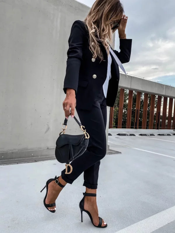 FÁTIMA - CONJUNTO DE BLAZER Y PANTALÓN