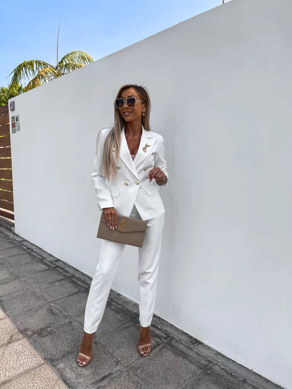 FÁTIMA - CONJUNTO DE BLAZER Y PANTALÓN