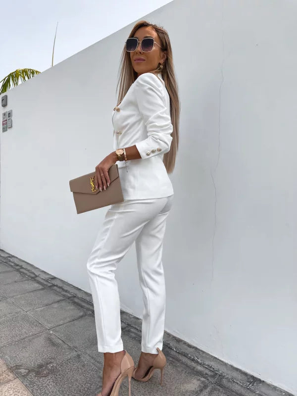 FÁTIMA - CONJUNTO DE BLAZER Y PANTALÓN