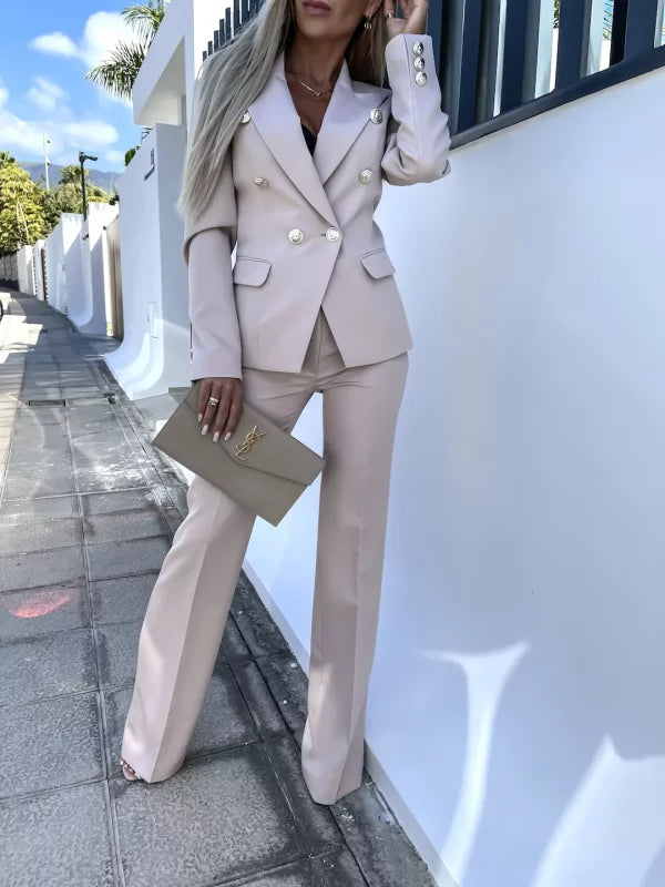 FÁTIMA - CONJUNTO DE BLAZER Y PANTALÓN