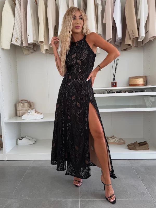 JESSICA - VESTIDO CON ABERTURAS LATERALES