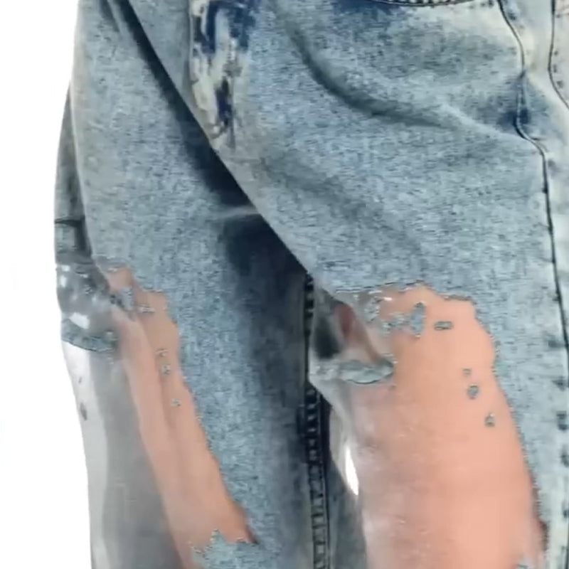 ALESSIA - JEANS ESTILO PATCHWORK VINTAGE